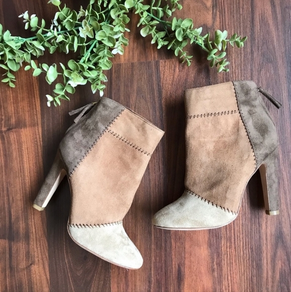 Joie Briona Patchwork ankle boots - Picture 2 of 8